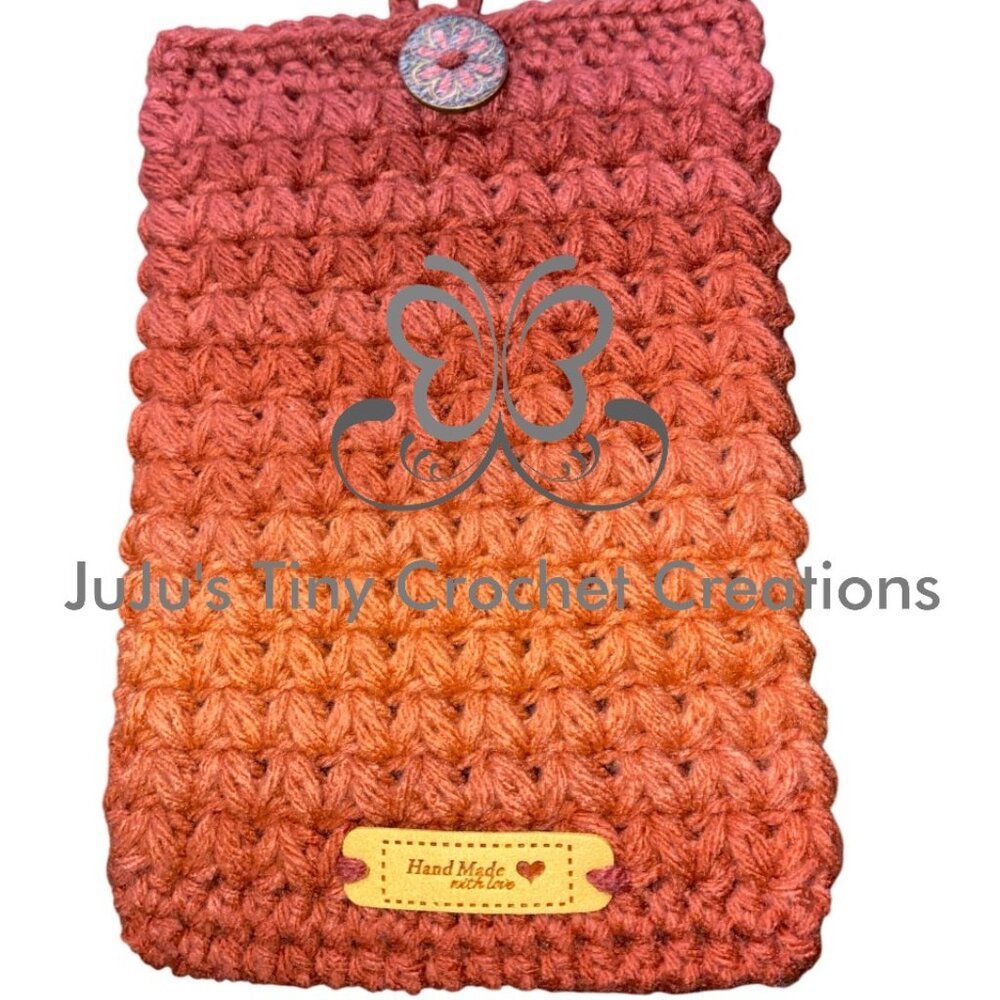 Handmade Crocheted Cover for Kindle Paperwhite E-Reader - Gift for Book Lovers